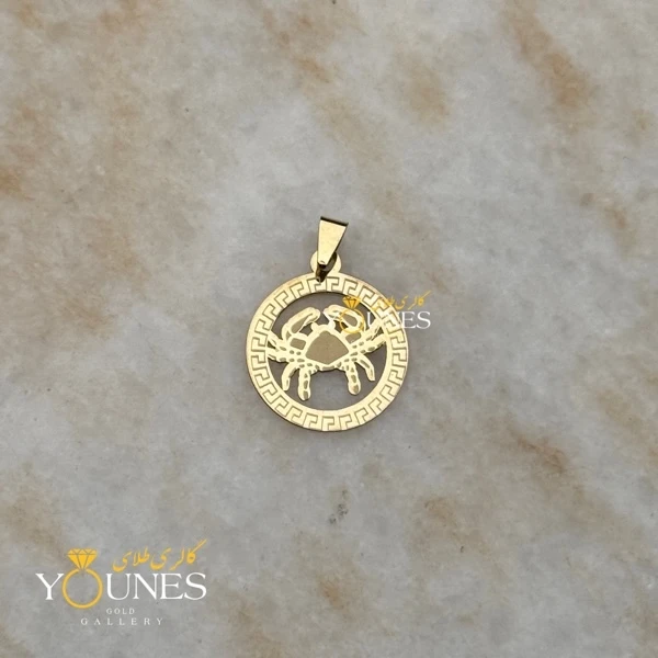 تصویر دوم آویز ماه تولد تیر 1.5cm